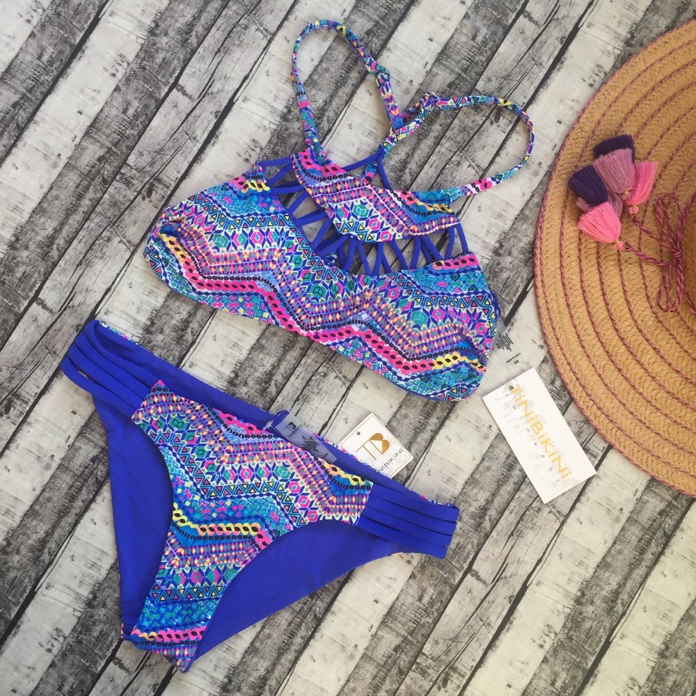 TiNiBiKiNi 2-Piece Swimsuit Bikini Size: XS